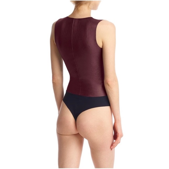 Commando Faux Leather Bodysuit - Picture 6 of 14